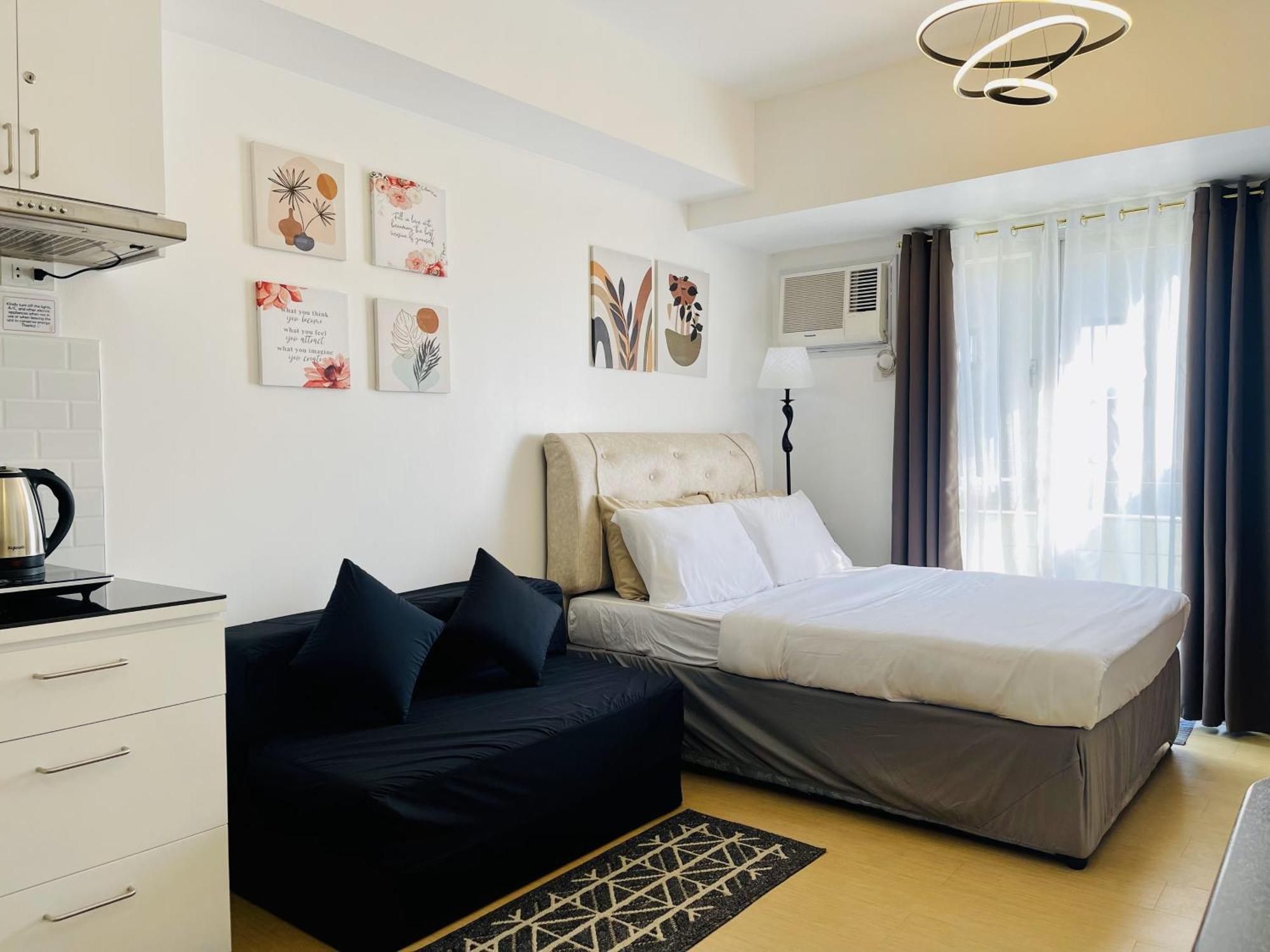 Cozy W/ Balcony At Centrio Towers Beside Ayala Mall Apartment *